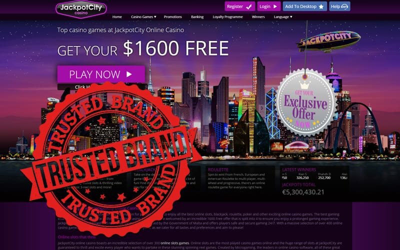 Jackpot City: Best payout slots to play