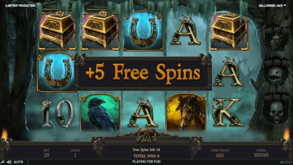 5 free spins bonus