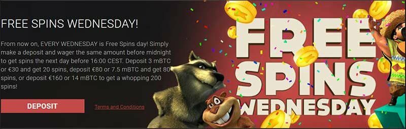 Free Spins Wednesday