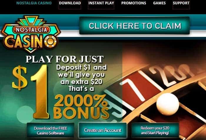 Nostalgia Casino Review