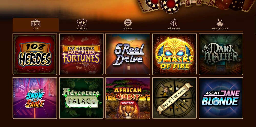 River Belle Casino Slot Games